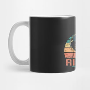 Aikido Women Retro Style Mug